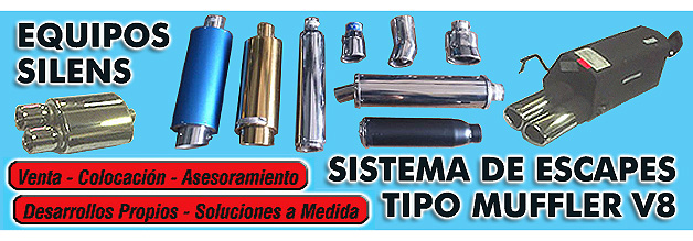 Escapes Los Varones - Equipos SIlens - Escapes Muffler V8 - Lomas De Zamora